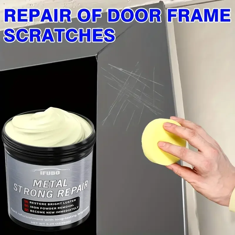 IFUBO Strong Metal Repair Cream для легкосплавных дверных рамок — паста для восстановления царапин и полировки, восстановление оригинального блеска
IFUBO Strong Metal Repair Cream для легкосплавных дверных рамок — паста для восстановления царапин и полировки, восстановление оригинального блеска