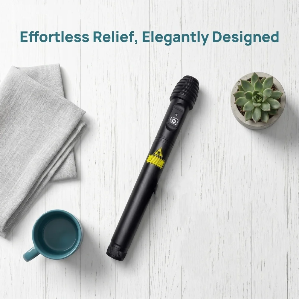 Dawfek Professional 500mW 808nm Cold Laser Therapy Pen For Pain Relief Wound Healing Non Invasive Infrared Laser Acupuncture Device for Auricular Therapy
Dawfek Professional 500mW 808nm Cold Laser Therapy Pen For Pain Relief Wound Healing Non Invasive Infrared Laser Acupuncture Device for Auricular Therapy