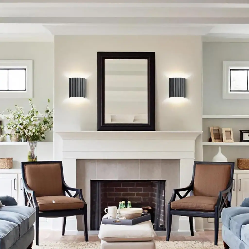 Nordic Modern Resin Wall Lamp Indoor Wall Lighting Bedroom Bedside Lamp Household Background Decoration Living Room Wall Light
Nordic Modern Resin Wall Lamp Indoor Wall Lighting Bedroom Bedside Lamp Household Background Decoration Living Room Wall Light