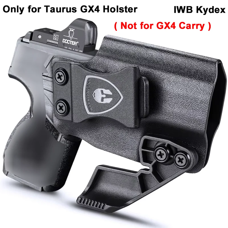 Для пистолета Taurus GX4/GX4 XL, кобура IWB Kydex, не для переноски GX4, коготь, тактический внутренний пояс, правая кобура для скрытого ношения
Для пистолета Taurus GX4/GX4 XL, кобура IWB Kydex, не для переноски GX4, коготь, тактический внутренний пояс, правая кобура для скрытого ношения