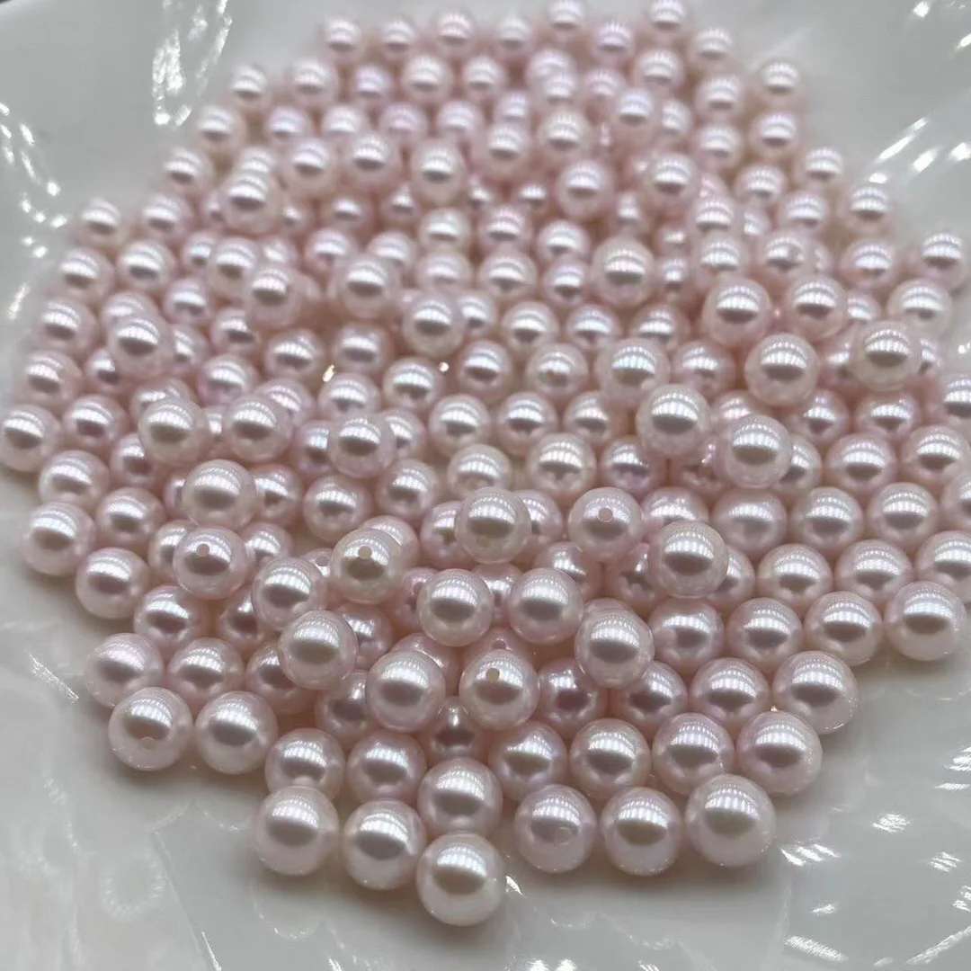 MADALENA SARARA Wholesale AAA 5-5.5mm Saltwater Pearl Akoya Round Strong Bright Loose Pearl Bead
MADALENA SARARA Wholesale AAA 5-5.5mm Saltwater Pearl Akoya Round Strong Bright Loose Pearl Bead