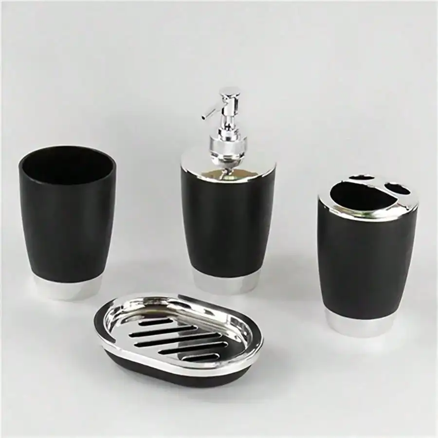 7PCS Luxury Bathroom Accessory Set – Modern Design With Trash Can, Toilet Brush, Soap Dispenser, Soap Dish, Rinse Cup & Toothbrush Holder – Space-Saving And Easy To Clean, Fathers Day
7PCS Luxury Bathroom Accessory Set – Modern Design With Trash Can, Toilet Brush, Soap Dispenser, Soap Dish, Rinse Cup & Toothbrush Holder – Space-Saving And Easy To Clean, Fathers Day