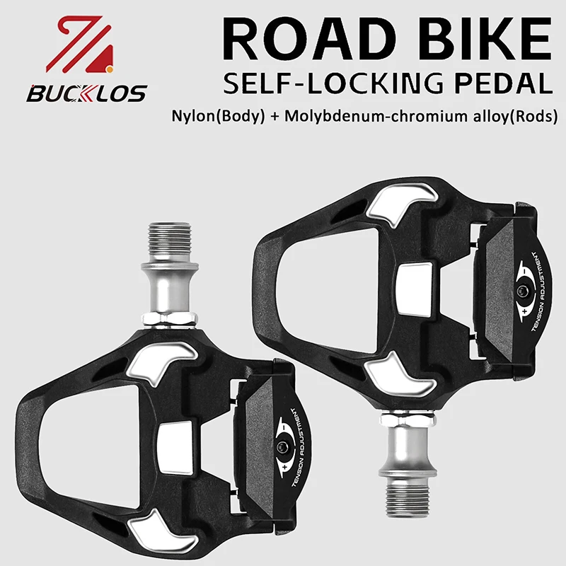 Bucklos for SPD SL Bike Pedals PD-R8000 Self-Locking Road Bicycle Clipless Pedal for Shimano Sealed Bearing Clip Lock Pedals
Bucklos for SPD SL Bike Pedals PD-R8000 Self-Locking Road Bicycle Clipless Pedal for Shimano Sealed Bearing Clip Lock Pedals
