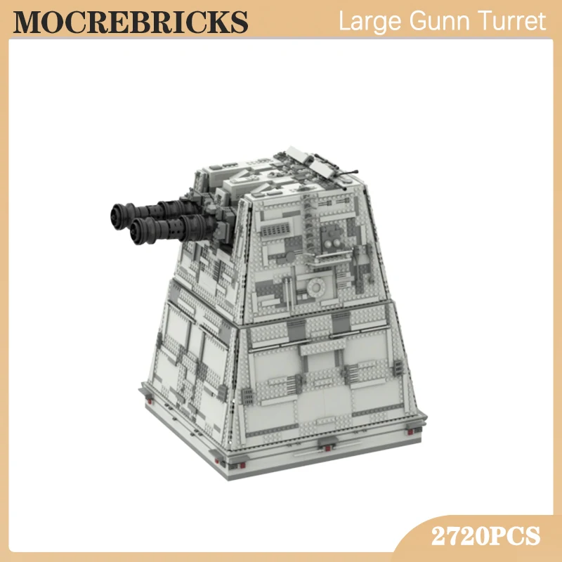 Space War Series Imperial Attack Weapon Large Gunn Turret MOC Building Blocks Laser Gunn Build Children's Bricks Toys Gift
Space War Series Imperial Attack Weapon Large Gunn Turret MOC Building Blocks Laser Gunn Build Children's Bricks Toys Gift