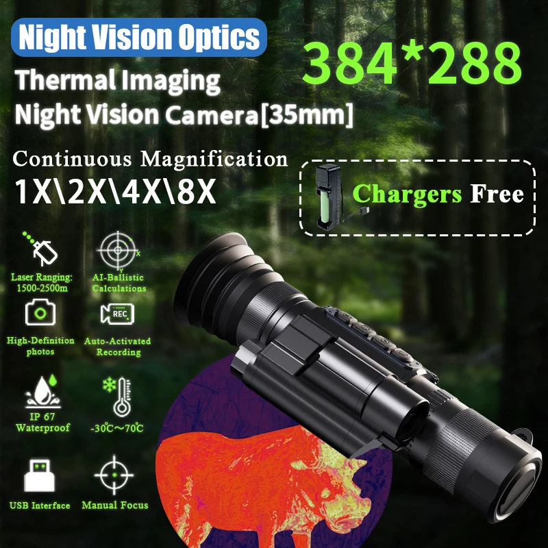 Тепловизор Sightmark Wraith 4K Большой 4-32x32 цифровой прицел дневного/ночного видения с длинным креплением с лазерным диапазоном 1000 м
Тепловизор Sightmark Wraith 4K Большой 4-32x32 цифровой прицел дневного/ночного видения с длинным креплением с лазерным диапазоном 1000 м