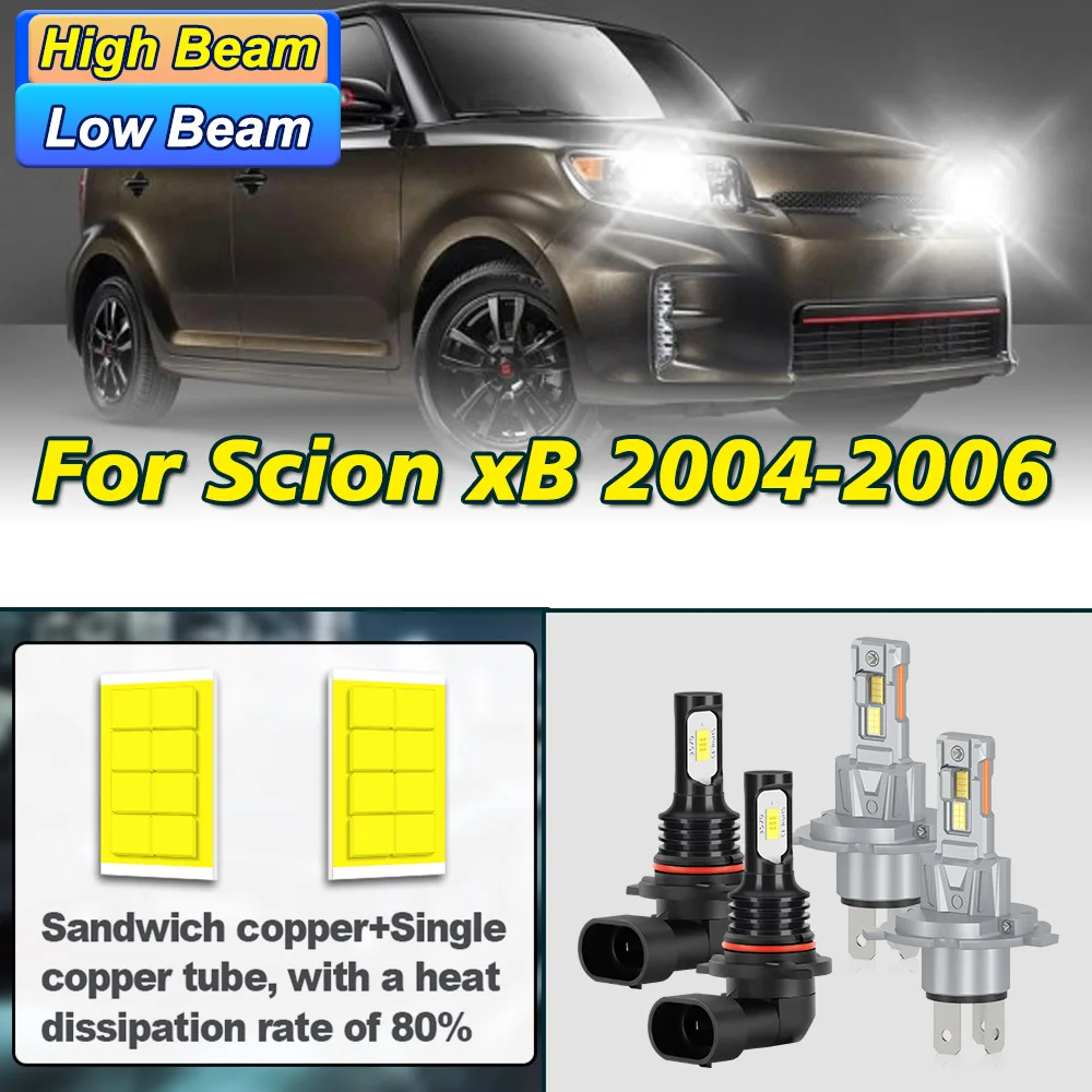 4 шт. H4 9005 светодиодный для Scion xB 2004-2006 H4 дальнего ближнего света «все в одном» + 9005 противотуманная фара 6000K белый 3570 CSP чип Plug & Play светодиодные фонари
4 шт. H4 9005 светодиодный для Scion xB 2004-2006 H4 дальнего ближнего света «все в одном» + 9005 противотуманная фара 6000K белый 3570 CSP чип Plug & Play светодиодные фонари