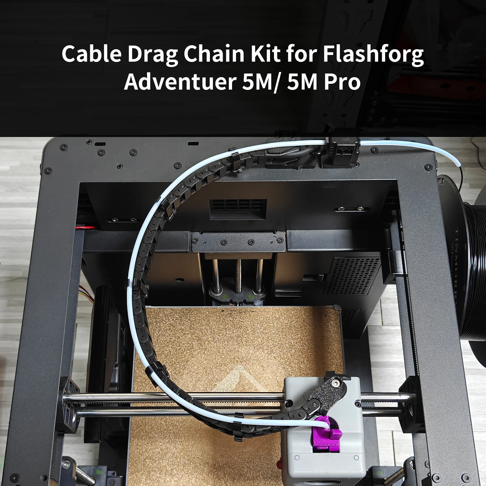 For Flashforg Adventuer 5M/5M Pro Cable Drag Chain Kit High Speed Movement Cable Drag Chain Kit For 3D Printer Part
For Flashforg Adventuer 5M/5M Pro Cable Drag Chain Kit High Speed Movement Cable Drag Chain Kit For 3D Printer Part