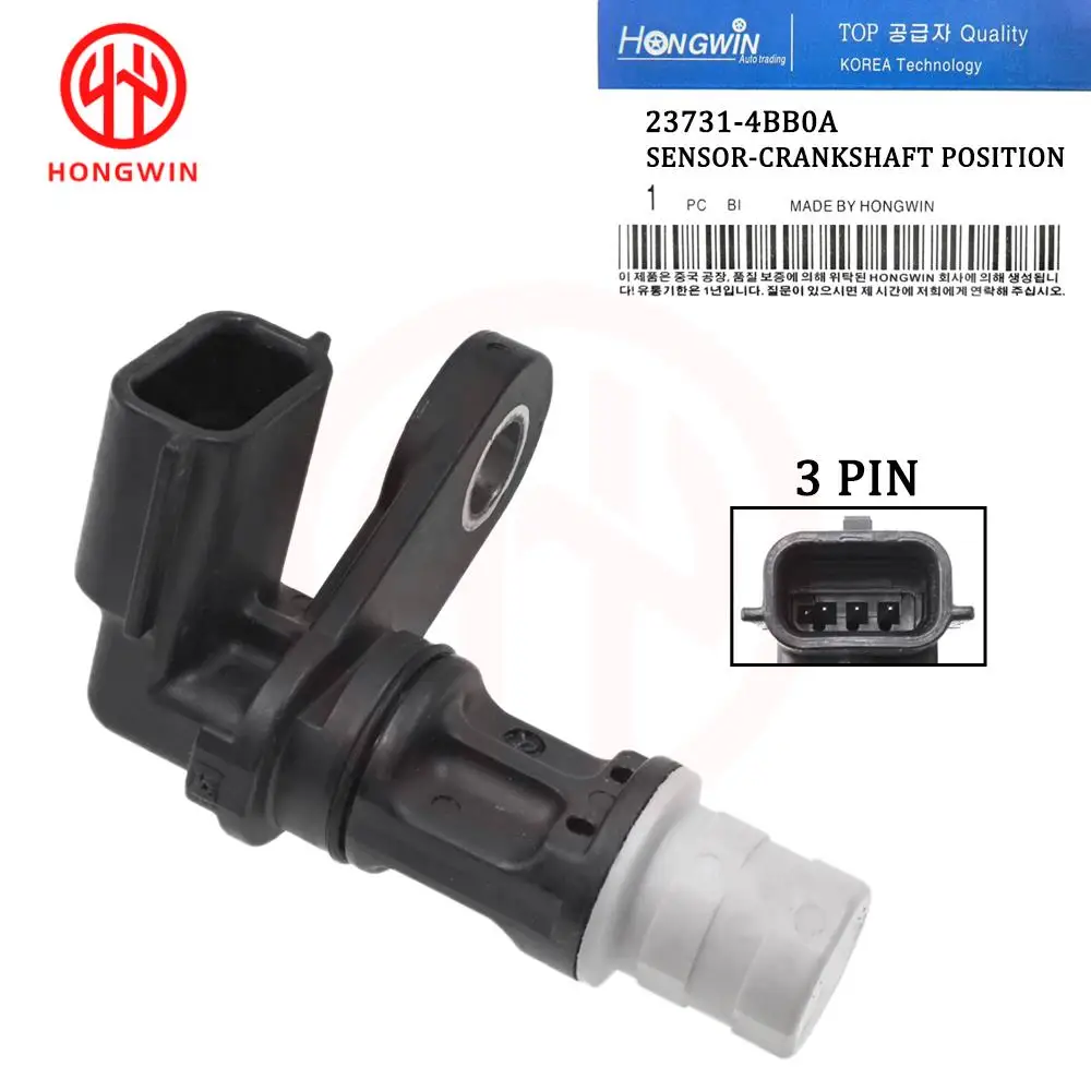 New Crankshaft Position Sensor 237314BB0A,23731-4BB0A,23731 4BB0A For Nissan Rogue 2017 2018 2019 2.0L L4 Pathfinder 2022 3.5 V6
New Crankshaft Position Sensor 237314BB0A,23731-4BB0A,23731 4BB0A For Nissan Rogue 2017 2018 2019 2.0L L4 Pathfinder 2022 3.5 V6