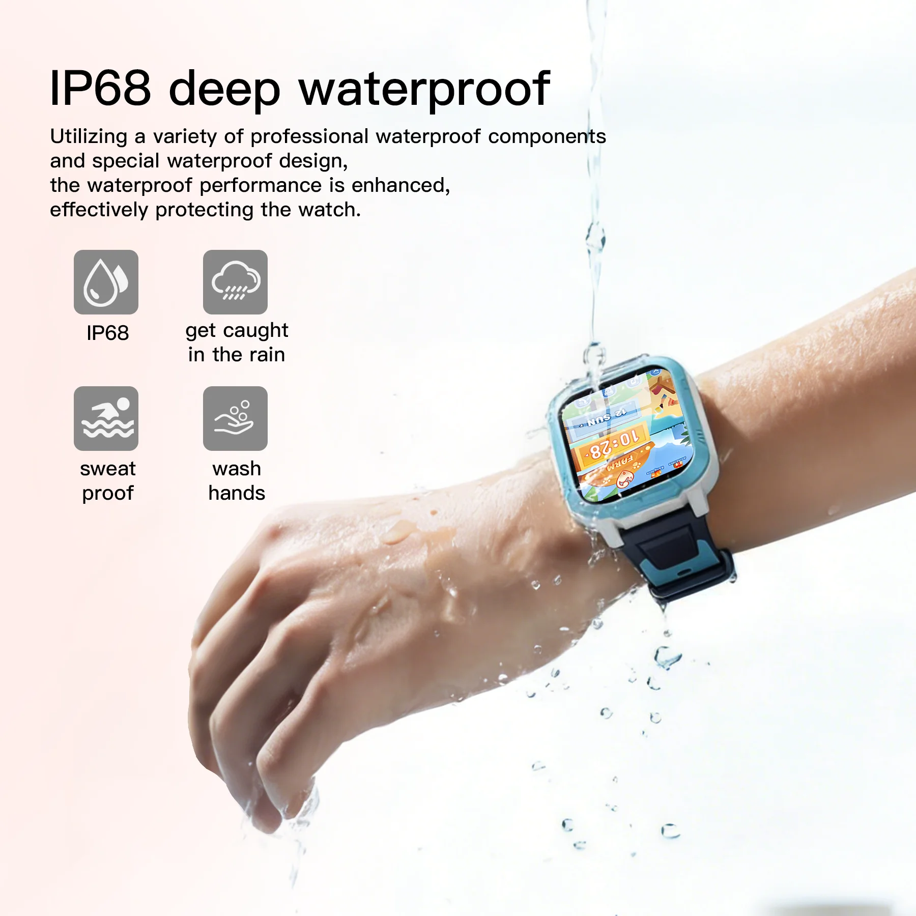 Blackview Z40 Pro Kids Smart Watch LBS+WiFi+GPS Triple AI Positioning Large 850mAh Battery 4G Video Call Phone Watch Smartwatch Blackview Z40 Pro Kids Smart Watch LBS+WiFi+GPS Triple AI Positioning Large 850mAh Battery 4G Video Call Phone Watch Smartwatch