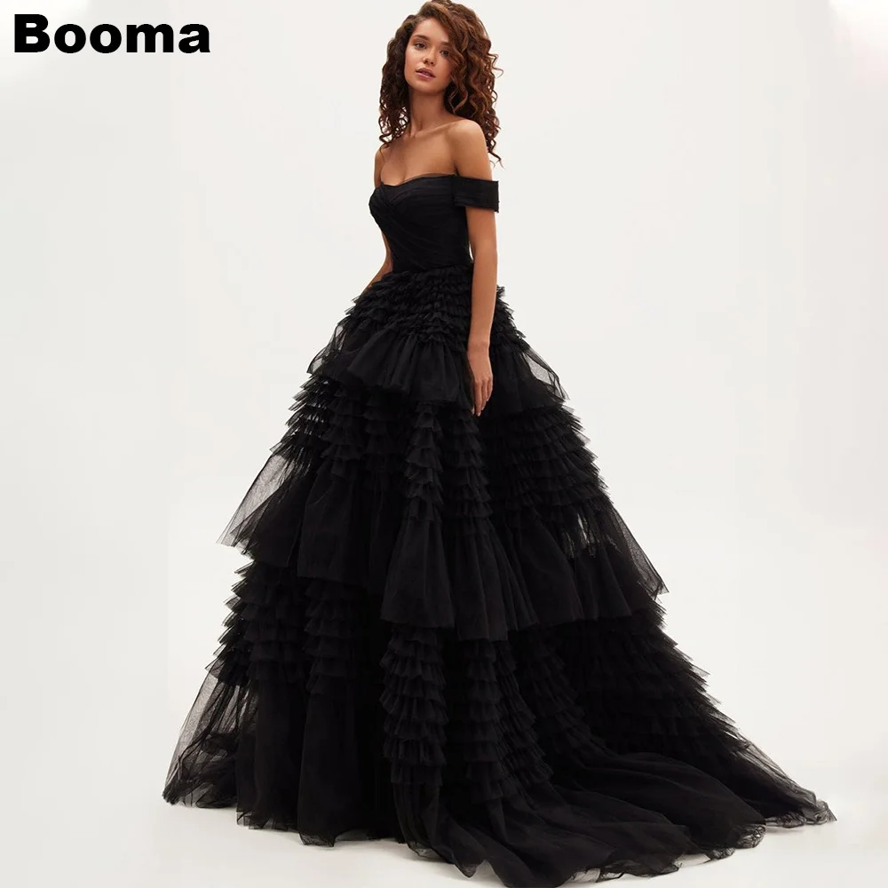 Booma A-Line Prom Dresses Off Shoulder Sweetheart Tiered Tulle Ball Gowns for Women Formal Evening Dresses for Party Customized
Booma A-Line Prom Dresses Off Shoulder Sweetheart Tiered Tulle Ball Gowns for Women Formal Evening Dresses for Party Customized