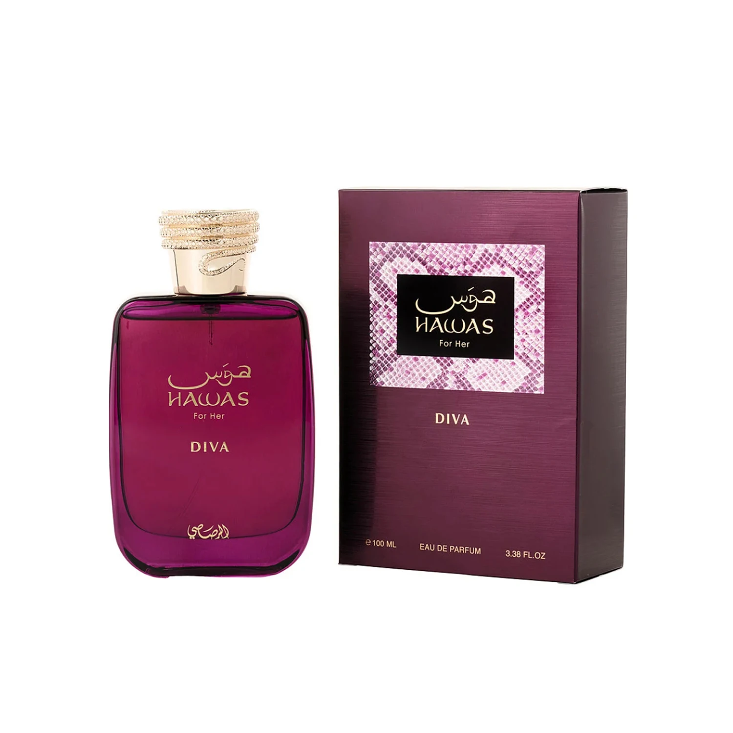 Rasasi Hawas Diva Eau de Parfum Spray for Women – Glamorous Oriental Floral & Fruity Scent, Long-Lasting Premium Arabian Fragrance, Perfect Gift, 3.4 fl oz / 100 ml
Rasasi Hawas Diva Eau de Parfum Spray for Women – Glamorous Oriental Floral & Fruity Scent, Long-Lasting Premium Arabian Fragrance, Perfect Gift, 3.4 fl oz / 100 ml