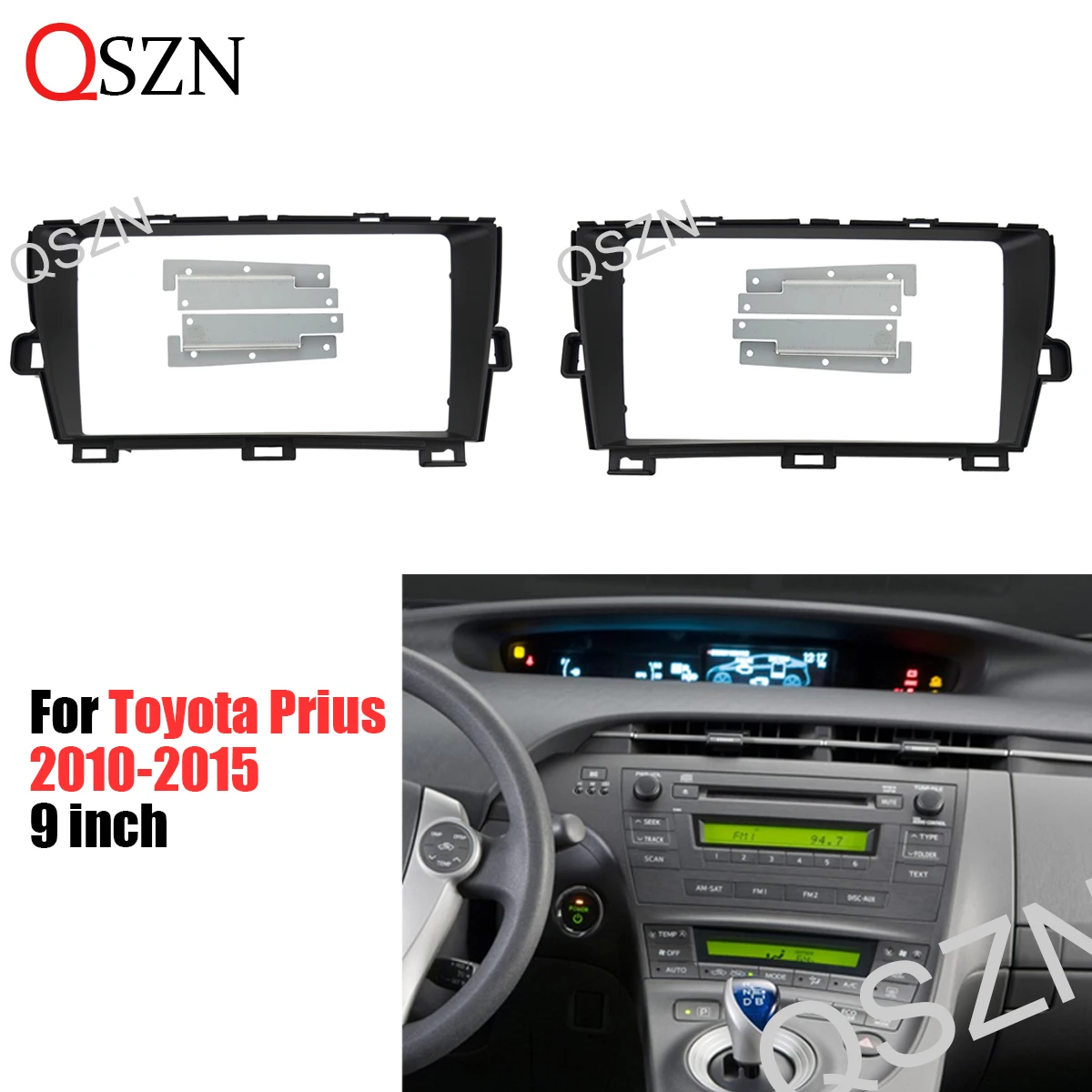 9 Inch Car Radio Fascias Frame For Toyota Prius 2010-2015 LHD 2010-2015 DVD Stereo Panel ABS Plastic Dash Kit Installation 2 Din
9 Inch Car Radio Fascias Frame For Toyota Prius 2010-2015 LHD 2010-2015 DVD Stereo Panel ABS Plastic Dash Kit Installation 2 Din