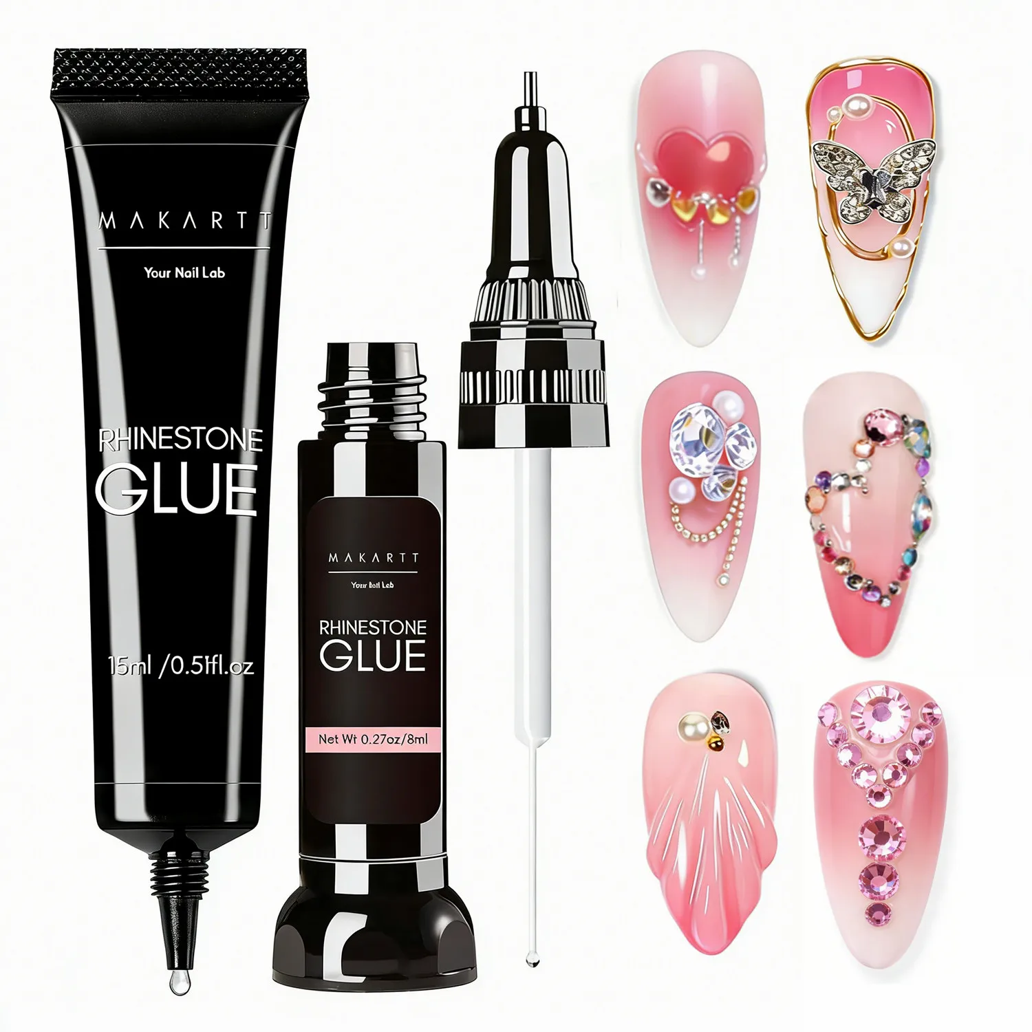 Makartt искусственный клей для ногтей, гель-клей для искусственных ногтей для 3D дизайна, суперпрочный клей для ногтей, клей для рождества, DIY
Makartt искусственный клей для ногтей, гель-клей для искусственных ногтей для 3D дизайна, суперпрочный клей для ногтей, клей для рождества, DIY