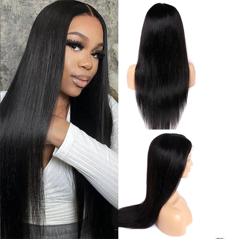 13x4 Natural Black Straight Lace Front Wigs Human Hair 180D Brazilian Hair Wig 34 Inch Long Straight Lace Front Human Hair Wigs
13x4 Natural Black Straight Lace Front Wigs Human Hair 180D Brazilian Hair Wig 34 Inch Long Straight Lace Front Human Hair Wigs