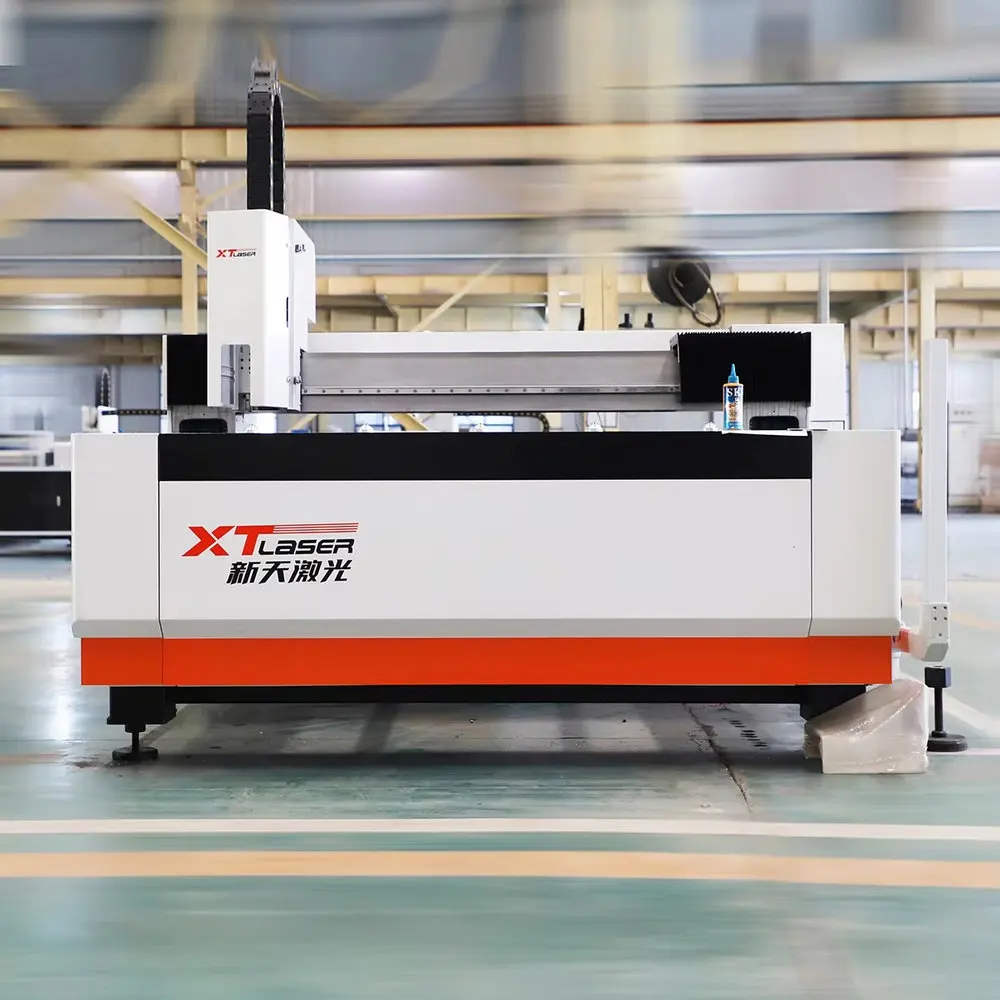 XT-H1530 Single Table Fiber Laser Cutting Machine CNC Laser Cutting for Sheet Metal Stainless Steel AI BMP PLT Good Price
XT-H1530 Single Table Fiber Laser Cutting Machine CNC Laser Cutting for Sheet Metal Stainless Steel AI BMP PLT Good Price
