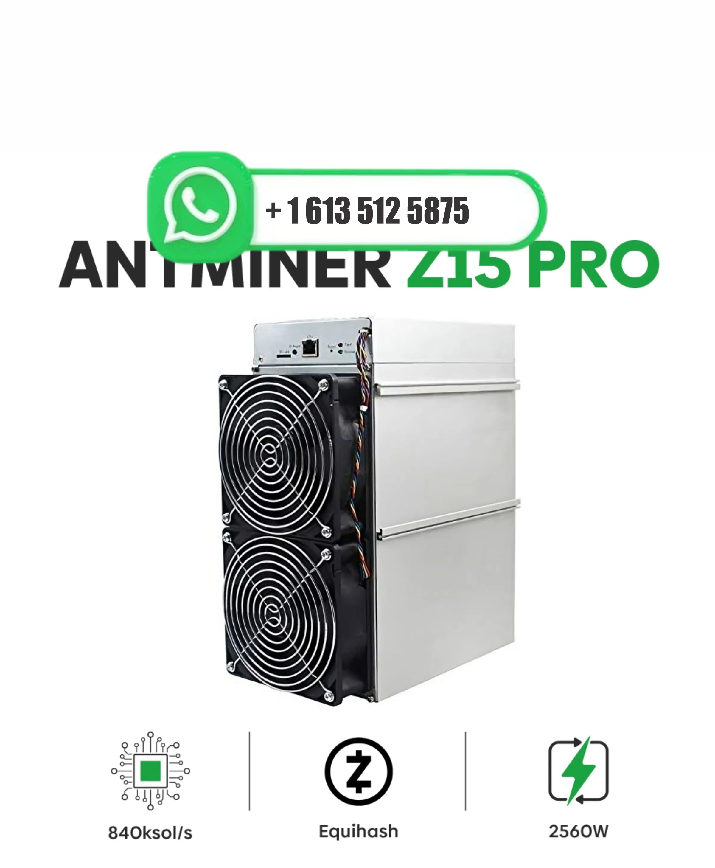 JY New Edition Buy 2 Get 1 Free NEW Bitmain Antminer Z15 Pro 860KSol/s with PSU, Limited Time Offer
JY New Edition Buy 2 Get 1 Free NEW Bitmain Antminer Z15 Pro 860KSol/s with PSU, Limited Time Offer