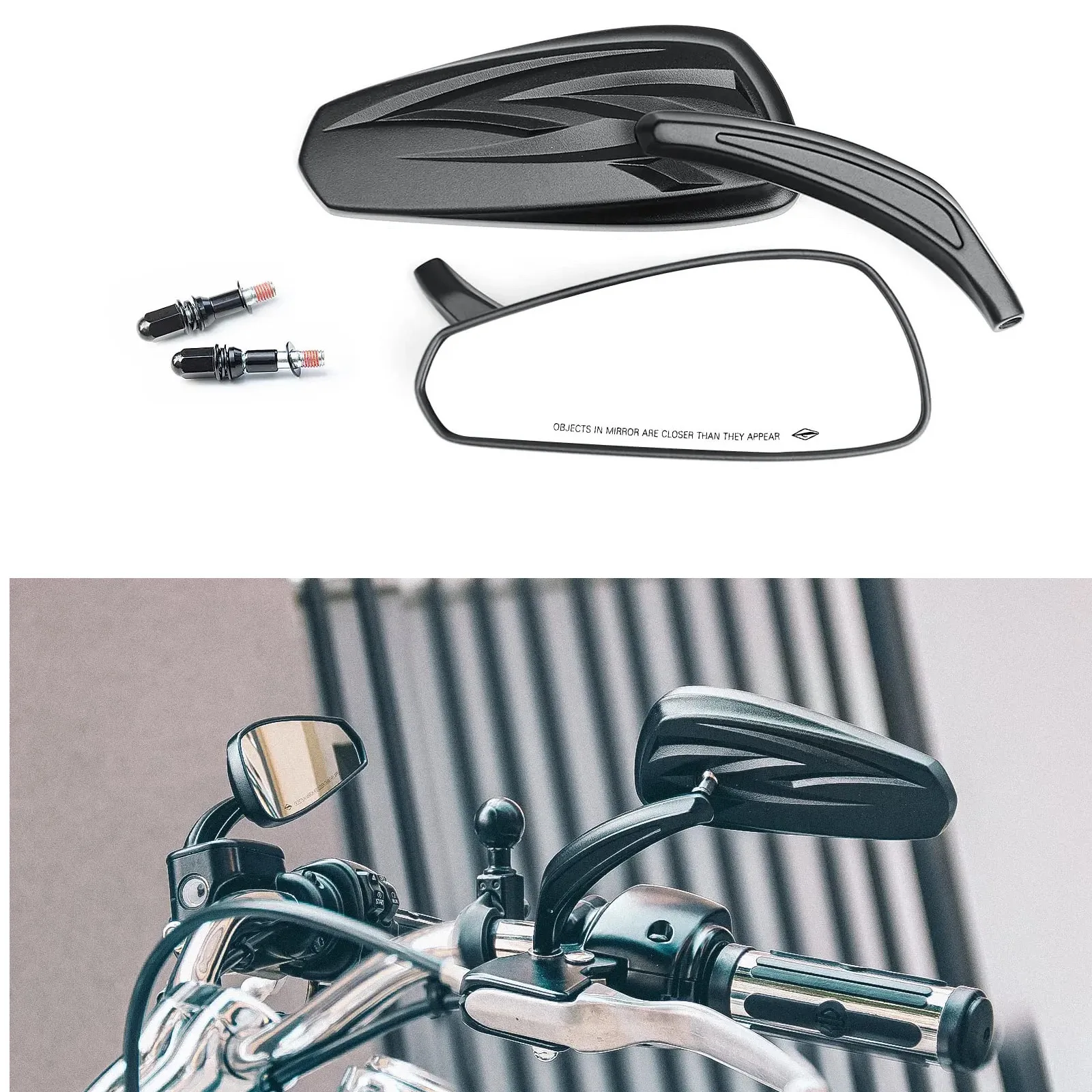 Зеркало на руль мотоцикла 8 мм, черное/серебристое боковое зеркало, зеркало заднего вида для Harley Davidson/Sportster/Street Glide Rider
Зеркало на руль мотоцикла 8 мм, черное/серебристое боковое зеркало, зеркало заднего вида для Harley Davidson/Sportster/Street Glide Rider