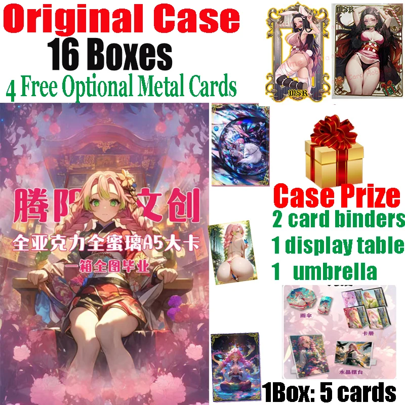 New TengYang Culture Demon Slayer All-acrylic Pure Kanroji Mitsuri A5 large Cards Sexy Uniform Swimsuit Bikini Spicy Cards
New TengYang Culture Demon Slayer All-acrylic Pure Kanroji Mitsuri A5 large Cards Sexy Uniform Swimsuit Bikini Spicy Cards