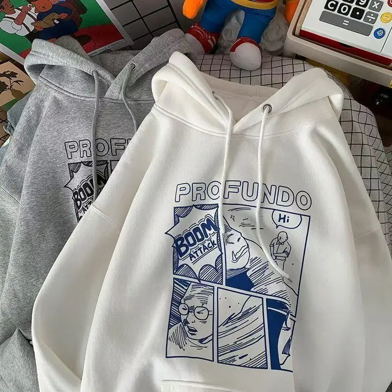 Japanese Anime Cartoon Print Men's Hoodies Sweatshirts Autumn New In Cotton Y2k Sweatshirt Hip-Hop Streetwear Hoodies For Man
Japanese Anime Cartoon Print Men's Hoodies Sweatshirts Autumn New In Cotton Y2k Sweatshirt Hip-Hop Streetwear Hoodies For Man