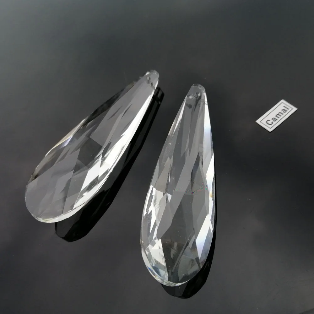 Camal 2PCS 75mm Clear Long Grid Crystal Pendant Drop Prisms Hanging SunCatcher Ornament Home Lamp Lighting Part Wedding Decor
Camal 2PCS 75mm Clear Long Grid Crystal Pendant Drop Prisms Hanging SunCatcher Ornament Home Lamp Lighting Part Wedding Decor