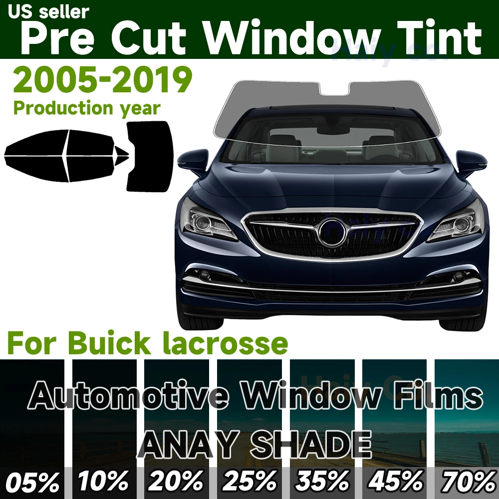 Предварительно нарезанная тонировочная пленка для окон, блокирующая солнце, обеспечивающая конфиденциальность, противоударная, двухслойная, любой оттенок, комплект для Buick Lacrosse 2005-2019
Предварительно нарезанная тонировочная пленка для окон, блокирующая солнце, обеспечивающая конфиденциальность, противоударная, двухслойная, любой оттенок, комплект для Buick Lacrosse 2005-2019