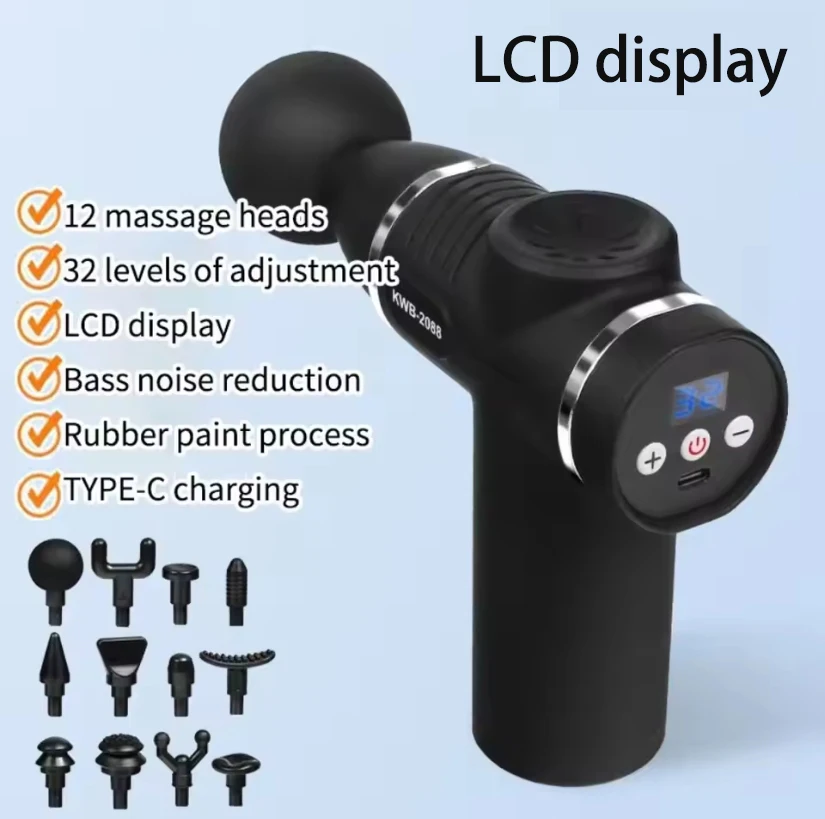 Mini Massage Gun Fascia Machine Muscle Relaxation Vibrating Gun Rod Percussion Massage Fitness Equipment Neck Grab Fascia Gun
Mini Massage Gun Fascia Machine Muscle Relaxation Vibrating Gun Rod Percussion Massage Fitness Equipment Neck Grab Fascia Gun