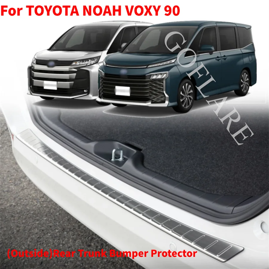 For Toyota NOAH VOXY 90 2022 Rear Trunk Bumper Protector Guard Trunk Tread Plate Cover Luggage Door Sill Trunk Trim Stickers
For Toyota NOAH VOXY 90 2022 Rear Trunk Bumper Protector Guard Trunk Tread Plate Cover Luggage Door Sill Trunk Trim Stickers