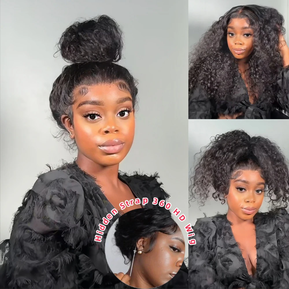 Hidden Strap 360 Full Hd Lace Front Wigs Human Hair Pre Plucked Water Wave Glueless Wig Human Hair with Invisible Drawstring
Hidden Strap 360 Full Hd Lace Front Wigs Human Hair Pre Plucked Water Wave Glueless Wig Human Hair with Invisible Drawstring