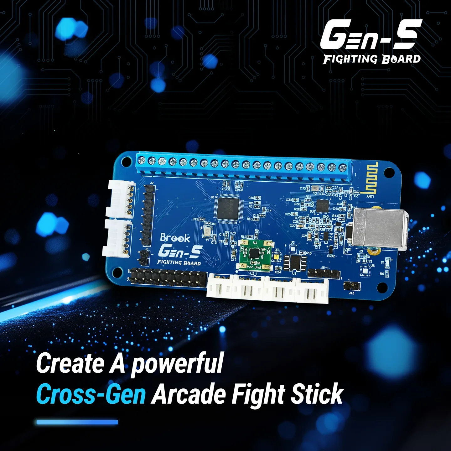 brook Gen-5 Series Create A powerful Cross-Gen Arcade Fight StickSupport PS 5/ PS 4/S WITCH/PC
brook Gen-5 Series Create A powerful Cross-Gen Arcade Fight StickSupport PS 5/ PS 4/S WITCH/PC