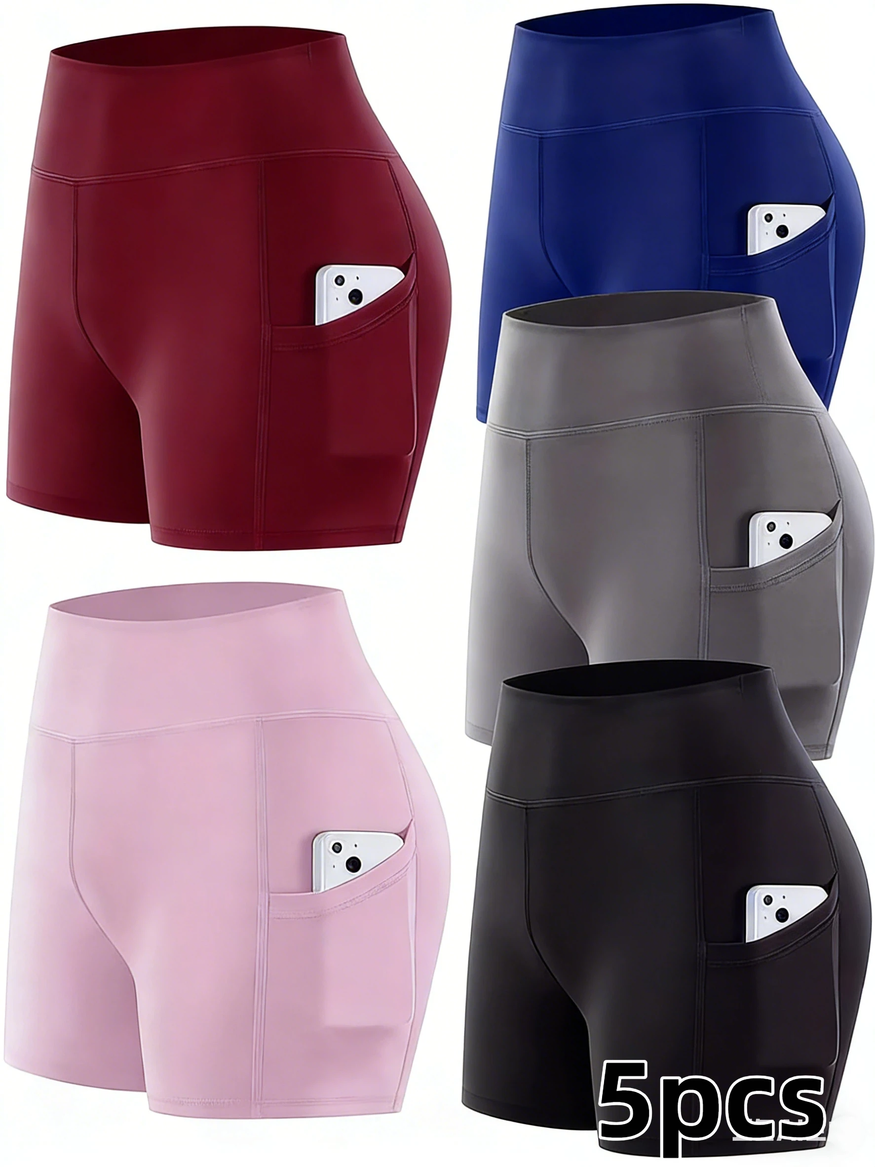 Women's high-waisted tummy-revealing sports shorts | Thigh-lifting breathable sports shorts, fitness and cycling shorts
Women's high-waisted tummy-revealing sports shorts | Thigh-lifting breathable sports shorts, fitness and cycling shorts