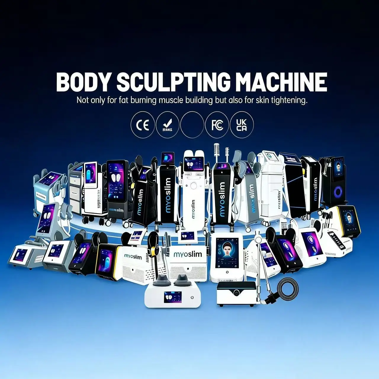 Профессиональный аппарат Mysolim для коррекции фигуры с RF-лифтингом и электромагнитной стимуляцией мышц, оборудование для SPA-процедур и похудения
Профессиональный аппарат Mysolim для коррекции фигуры с RF-лифтингом и электромагнитной стимуляцией мышц, оборудование для SPA-процедур и похудения