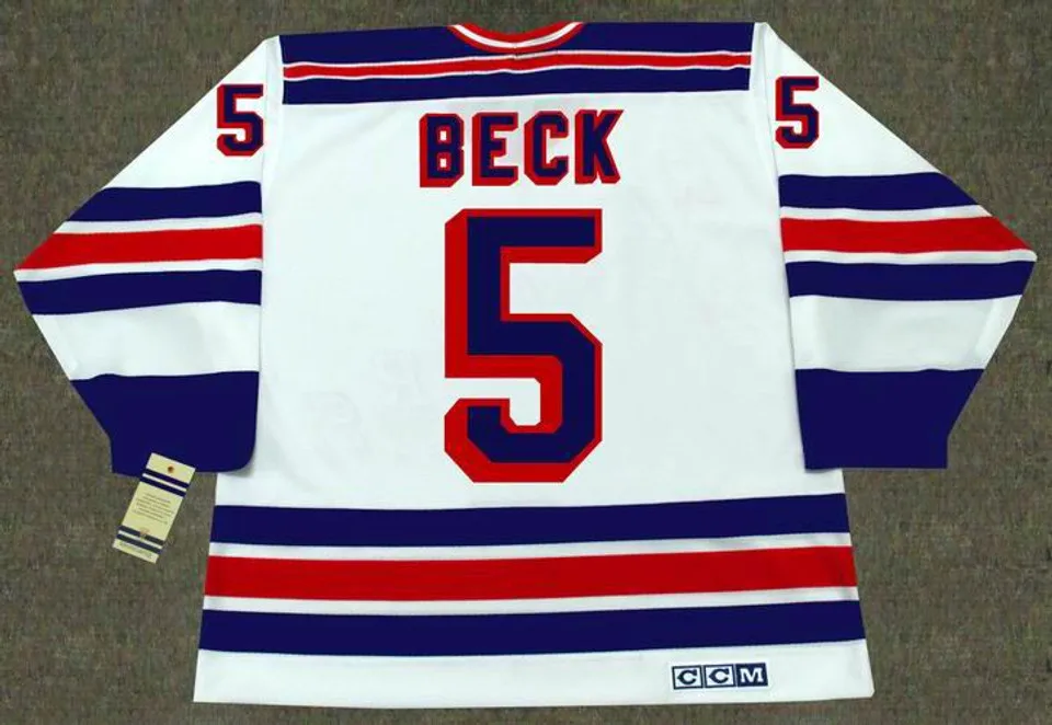 Barry Beck Jersey Retro 1983 New York Ice Hockey Jerseys Sport Sweater All Stitched Mens Size M-3XL
Barry Beck Jersey Retro 1983 New York Ice Hockey Jerseys Sport Sweater All Stitched Mens Size M-3XL