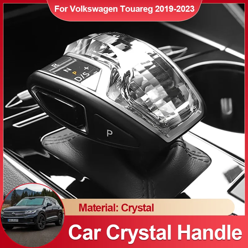 for Volkswagen VW Touareg MK4 CR 2019~2024 2022 2023 Car Crystal Handle Gear Shift Knob Decor Cover Car Modification Accessories
for Volkswagen VW Touareg MK4 CR 2019~2024 2022 2023 Car Crystal Handle Gear Shift Knob Decor Cover Car Modification Accessories