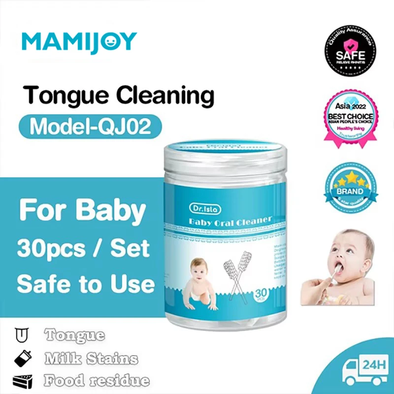 MAMIJOY 30/60pcs Baby Oral Cleaning Stick Disposable Cleaner Milk Teeth Gauze Toothbrush Baby Tongue Washing Newborn Oral Care
MAMIJOY 30/60pcs Baby Oral Cleaning Stick Disposable Cleaner Milk Teeth Gauze Toothbrush Baby Tongue Washing Newborn Oral Care