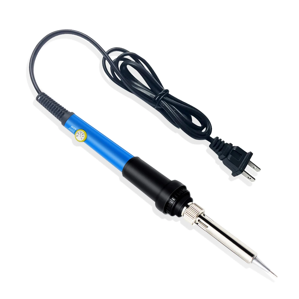 60W Soldering Iron Electric 220V/110V EU/US Plug With Regulator 200-450℃ Adjustable Temperature Diy Kit Electronics Repair Tools
60W Soldering Iron Electric 220V/110V EU/US Plug With Regulator 200-450℃ Adjustable Temperature Diy Kit Electronics Repair Tools