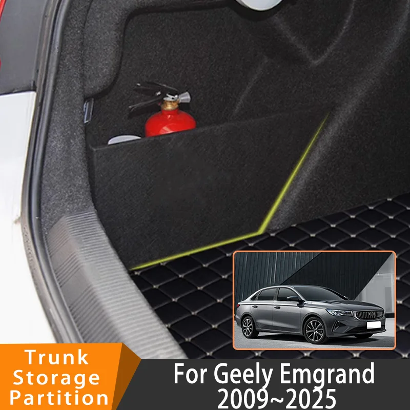 Auto Accessories For Geely Emgrand 2009~2025 2020 Car Thickening Organizer Trunk Side Partition Trunk Interior Storage Box Parts
Auto Accessories For Geely Emgrand 2009~2025 2020 Car Thickening Organizer Trunk Side Partition Trunk Interior Storage Box Parts