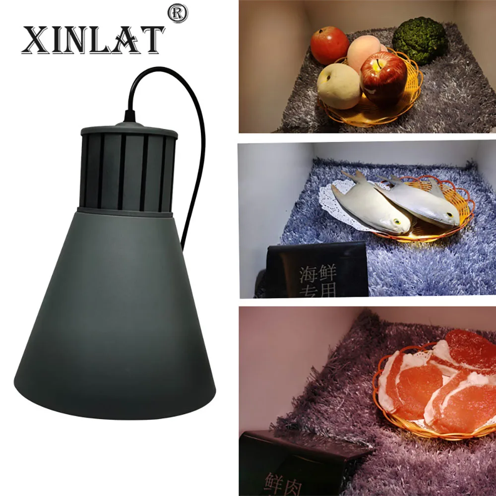 LED Supermarket Fruit Lamp BOB Pendant Light 40W Indoor Lighting for Fresh Pork Seafood Brine Cooked Food Vegetable Material
LED Supermarket Fruit Lamp BOB Pendant Light 40W Indoor Lighting for Fresh Pork Seafood Brine Cooked Food Vegetable Material