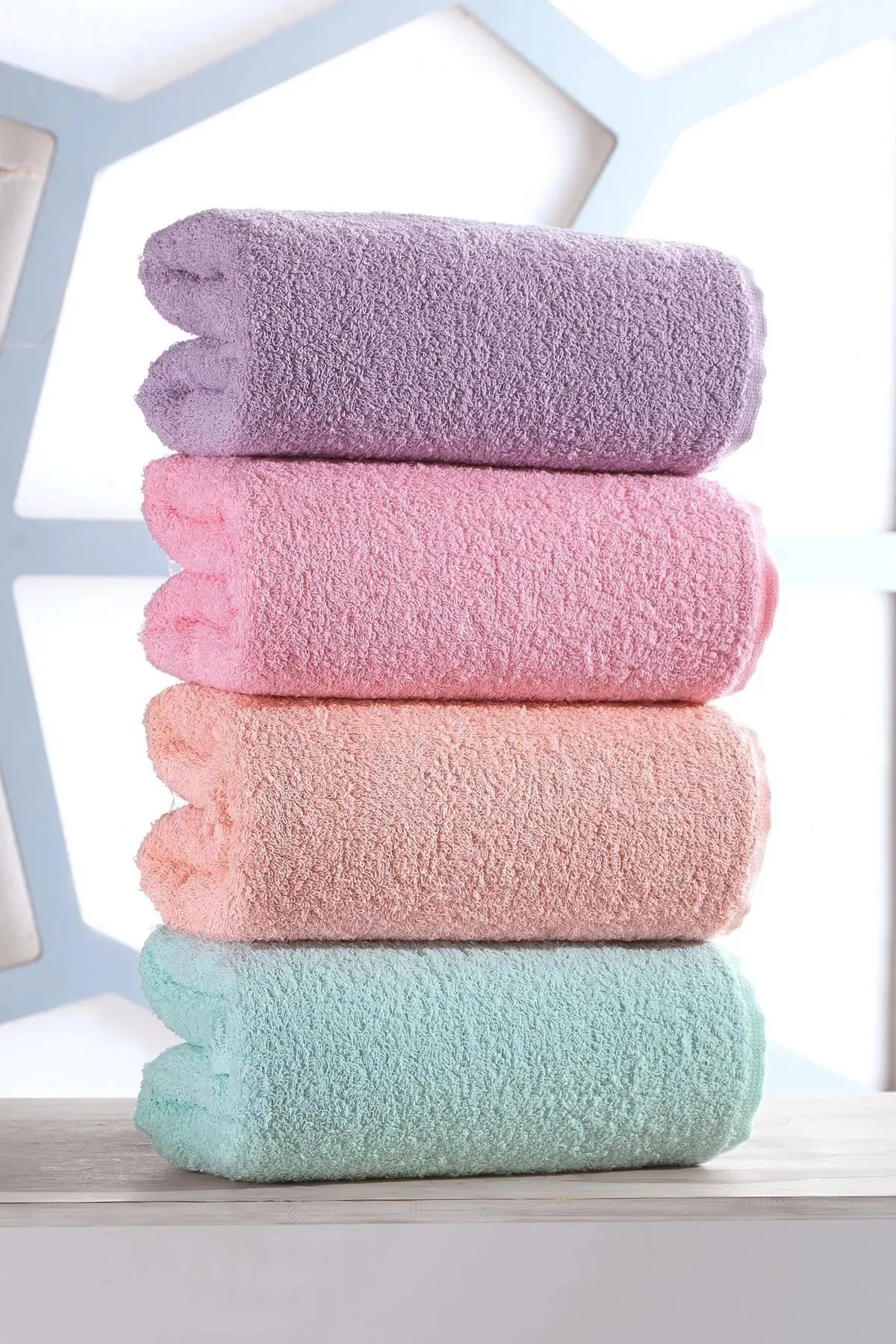 Set of 4 50X85 Cm Hand and Face Towels. It Has High Water Absorbency. It is Delicate and Doesn 'T İrritate.
Set of 4 50X85 Cm Hand and Face Towels. It Has High Water Absorbency. It is Delicate and Doesn 'T İrritate.