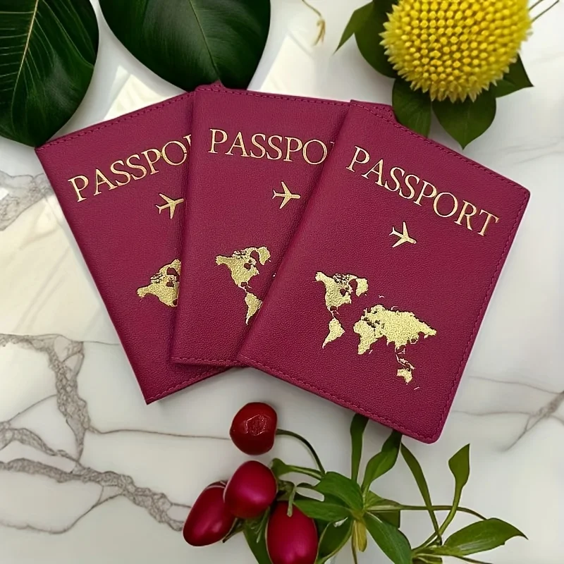 Embossed Open Style Passport Holder, Foldable Thickened Travel Protective Storage Case for Holiday Use
Embossed Open Style Passport Holder, Foldable Thickened Travel Protective Storage Case for Holiday Use
