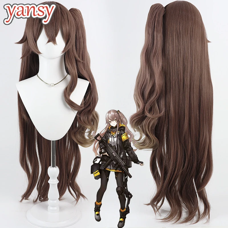 Yansywig Synthetic Hair Leva Cosplay Wigs Game Girls' Frontline 2: Exilium Leva Halloween 100cm Wavy Brown Wig Heat Resistant
Yansywig Synthetic Hair Leva Cosplay Wigs Game Girls' Frontline 2: Exilium Leva Halloween 100cm Wavy Brown Wig Heat Resistant