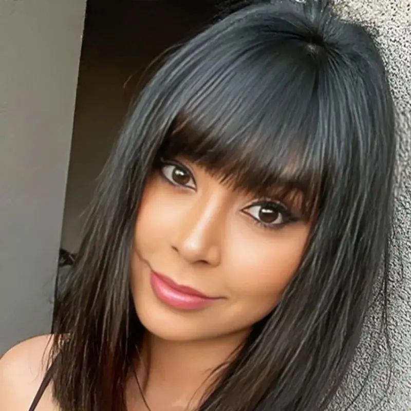 Short bob with bangs glueless ready to wear bone straight black wigs human hair 100% brazilian cheap on sale clearance for wome
Short bob with bangs glueless ready to wear bone straight black wigs human hair 100% brazilian cheap on sale clearance for wome