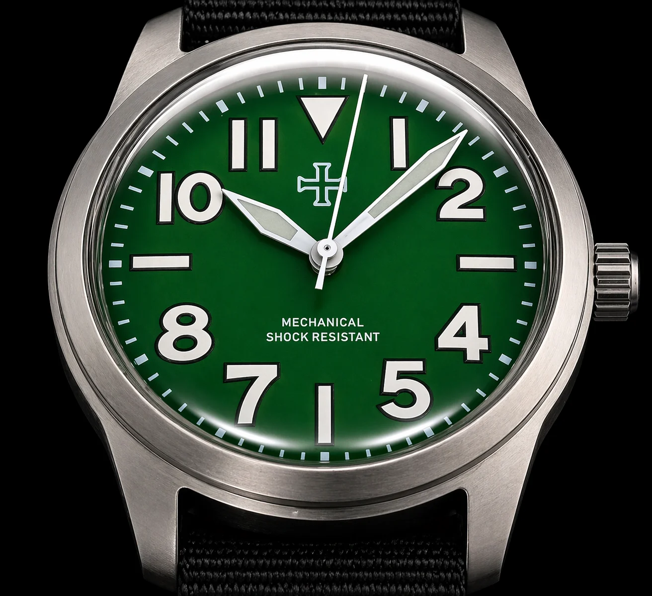 Toujours Pret Mechanical Hand Wind Military Tool Watches. Bead Blasted Stainless Steel 39mm
Toujours Pret Mechanical Hand Wind Military Tool Watches. Bead Blasted Stainless Steel 39mm