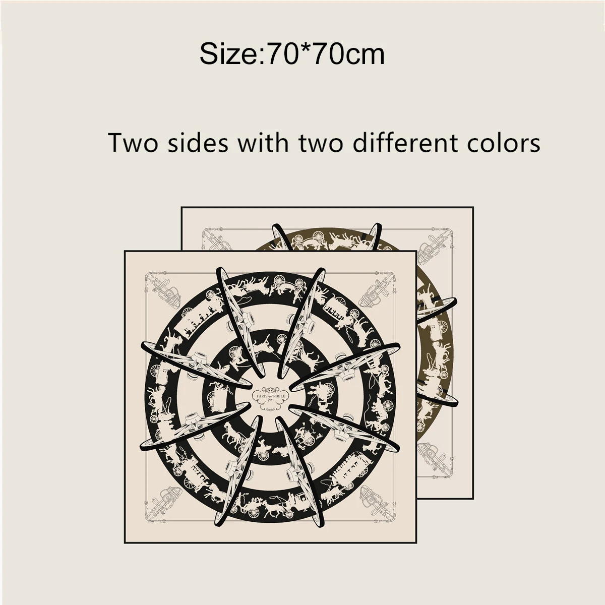 Silk Scarf 70CM Scarves Double Sided Printing Rolling Shawls Head Hair Decoration Summer Spring Christmas Gift
Silk Scarf 70CM Scarves Double Sided Printing Rolling Shawls Head Hair Decoration Summer Spring Christmas Gift