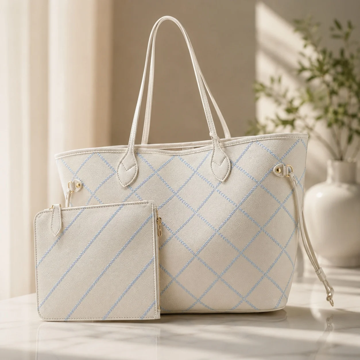 2026 New Luxury Classic Neverull Pattern Embroidered Tote Bag/Crossbody/Shoulder Bag, 31 x 28 x 14 cm
2026 New Luxury Classic Neverull Pattern Embroidered Tote Bag/Crossbody/Shoulder Bag, 31 x 28 x 14 cm