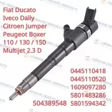 Diesel Injectors FIt for Fiat Ducato Iveco Daily Citroen Peugeot 2.3D Supply 5801594342 504389548 16097280 0445110520 0445110418
Diesel Injectors FIt for Fiat Ducato Iveco Daily Citroen Peugeot 2.3D Supply 5801594342 504389548 16097280 0445110520 0445110418