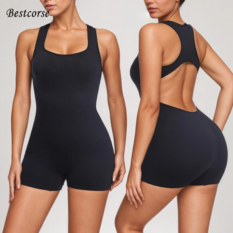 Seamless Bodycon Jumpsuit Shapewear Bodysuit Shorts Slim Waist Tummy Control Slimming Body Shape Bodysuit For Women Workout Yoga
Seamless Bodycon Jumpsuit Shapewear Bodysuit Shorts Slim Waist Tummy Control Slimming Body Shape Bodysuit For Women Workout Yoga
