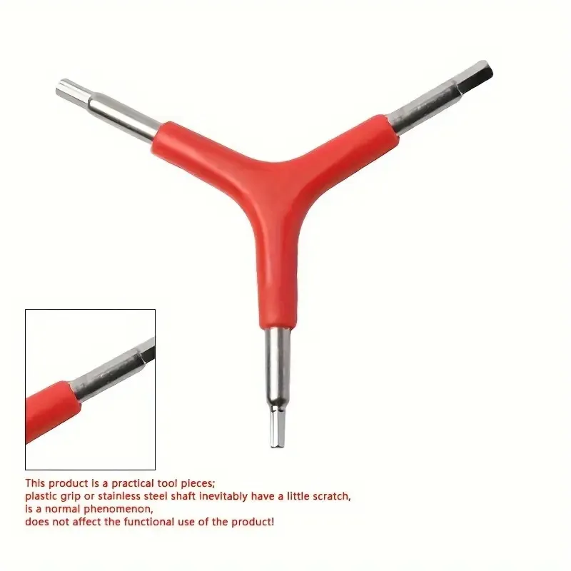 Bicycle 3 Way Hex Keys Wrench 4/5/6mm Y Shape Allen Key Triangle CR-V Steel Multifunctional Mountain Road Bike Repair Tool
Bicycle 3 Way Hex Keys Wrench 4/5/6mm Y Shape Allen Key Triangle CR-V Steel Multifunctional Mountain Road Bike Repair Tool