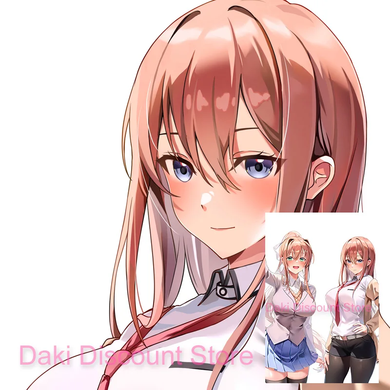 Двусторонняя наволочка Dakimakura Kurisu And Monika с принтом в стиле аниме
Двусторонняя наволочка Dakimakura Kurisu And Monika с принтом в стиле аниме
