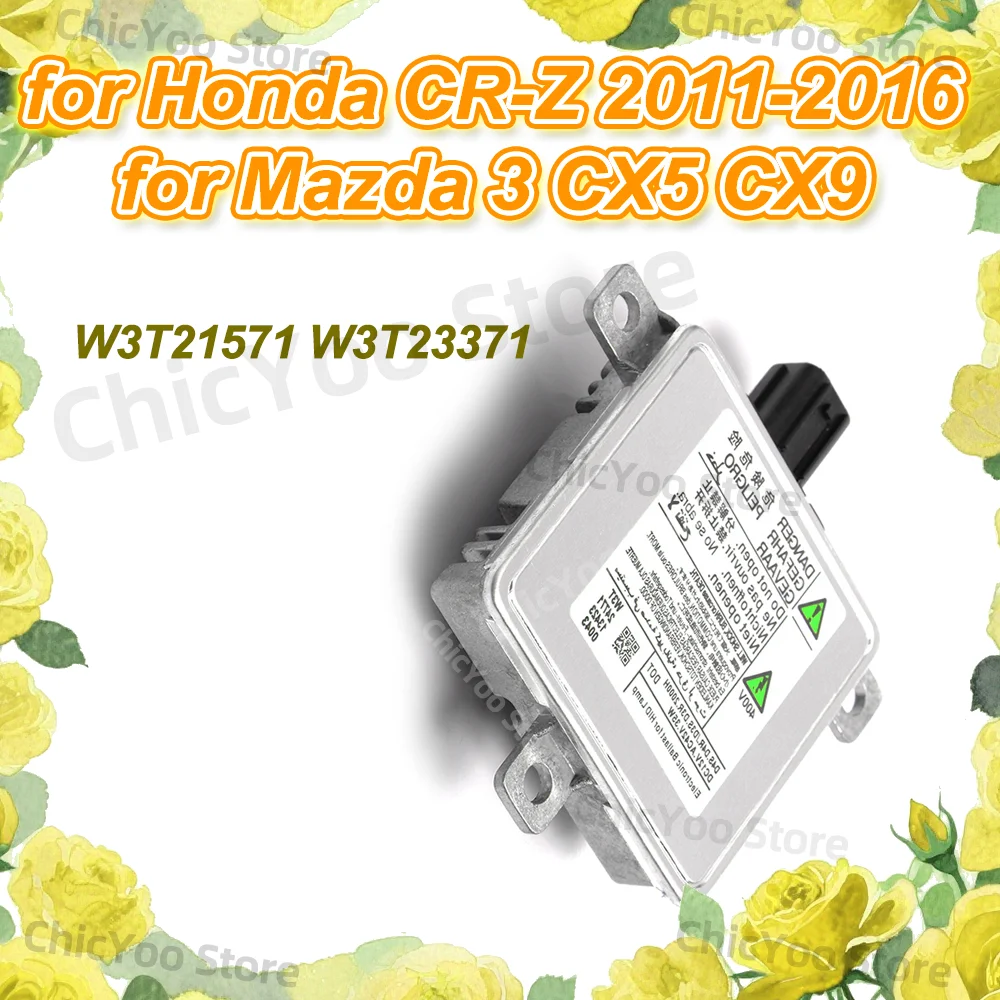 Car Xenon HID Headlight Ballast D4S Module W3T21571 W3T23371 for Honda CR-Z 2011-2016 for Mazda 3 CX5 CX9
Car Xenon HID Headlight Ballast D4S Module W3T21571 W3T23371 for Honda CR-Z 2011-2016 for Mazda 3 CX5 CX9