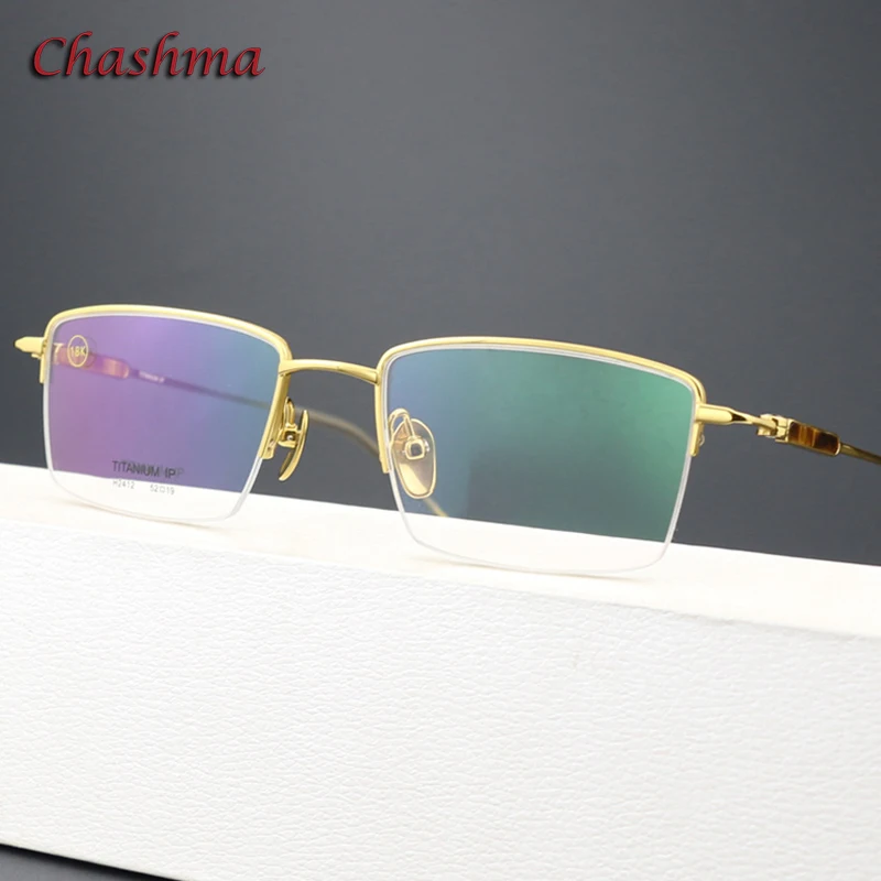 Chashma Prescription Glasses Men Optical Elegant Eyewear High Quality Pure Titanium Eyeglasses Frames for Recipe Lens Spectacles
Chashma Prescription Glasses Men Optical Elegant Eyewear High Quality Pure Titanium Eyeglasses Frames for Recipe Lens Spectacles